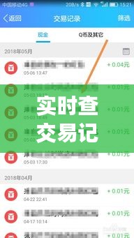 实时查交易记录，交易记录怎么看 