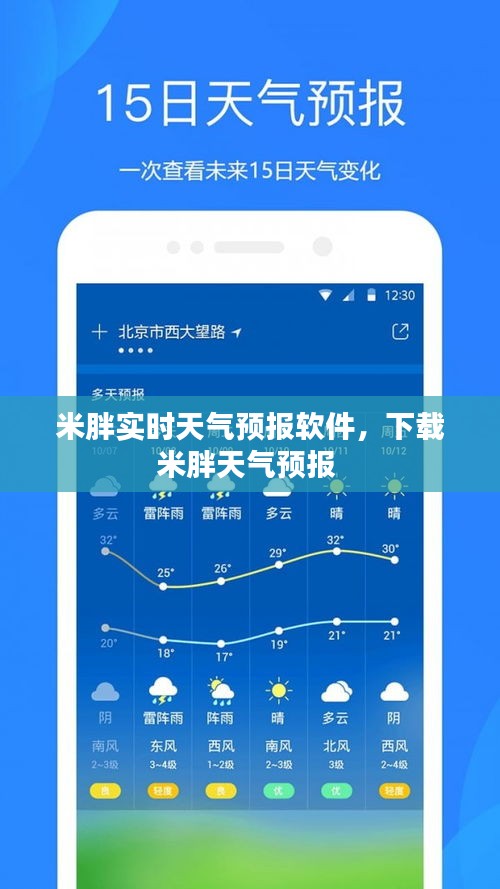 米胖实时天气预报软件，下载米胖天气预报 