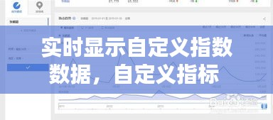 实时显示自定义指数数据，自定义指标 