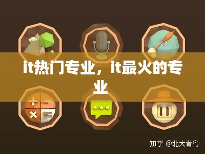 it热门专业，it最火的专业 