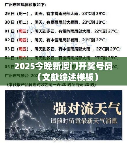 2025今晚新澳门开奖号码（文献综述模板）