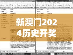 新澳门2024历史开奖记录查询表（论文参考文献）