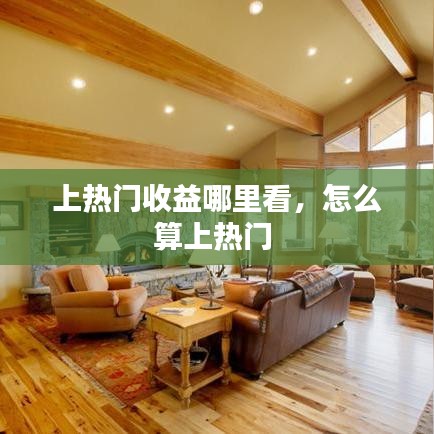 上热门收益哪里看，怎么算上热门 