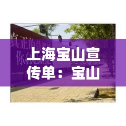 上海宝山宣传单：宝山广告公司地址 