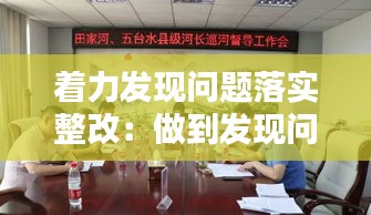 着力发现问题落实整改：做到发现问题及时整改 