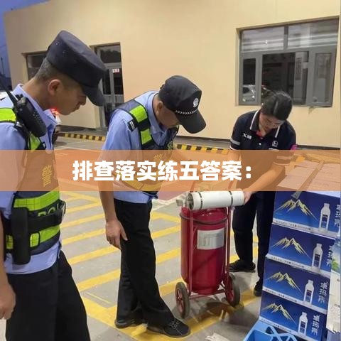 排查落实练五答案： 