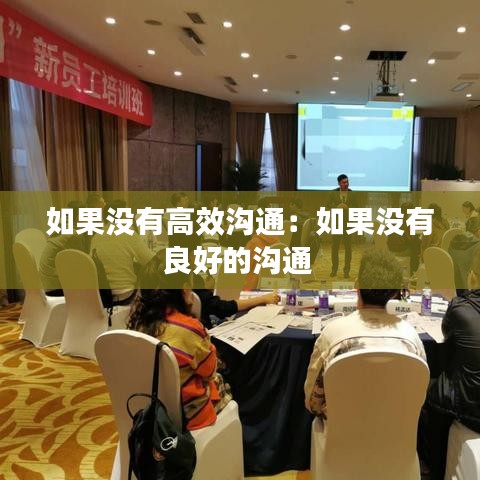 如果没有高效沟通：如果没有良好的沟通 