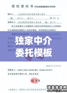 独家中介委托模板：中介独家委托违法吗 