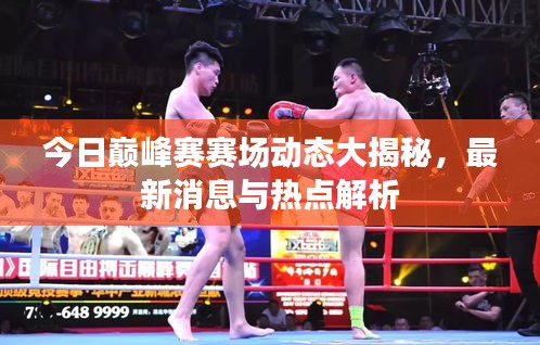 今日巅峰赛赛场动态大揭秘，最新消息与热点解析