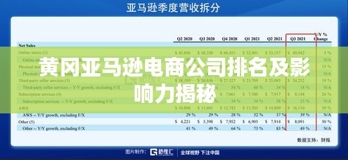黄冈亚马逊电商公司排名及影响力揭秘