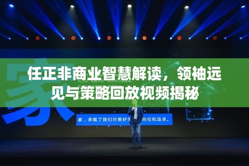 任正非商业智慧解读，领袖远见与策略回放视频揭秘