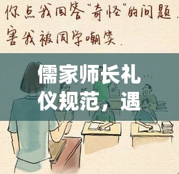 儒家师长礼仪规范，遇见师长如何展现尊重之道