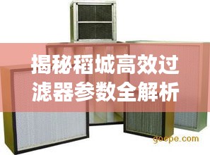 揭秘稻城高效过滤器参数全解析！