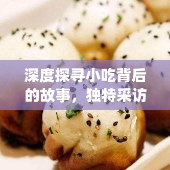 深度探寻小吃背后的故事，独特采访之旅揭秘美食文化魅力