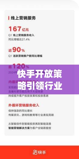 快手开放策略引领行业新变革，独家代理解除重塑竞争格局