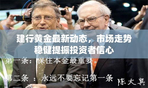 建行黄金最新动态，市场走势稳健提振投资者信心