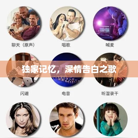 独家记忆，深情告白之歌