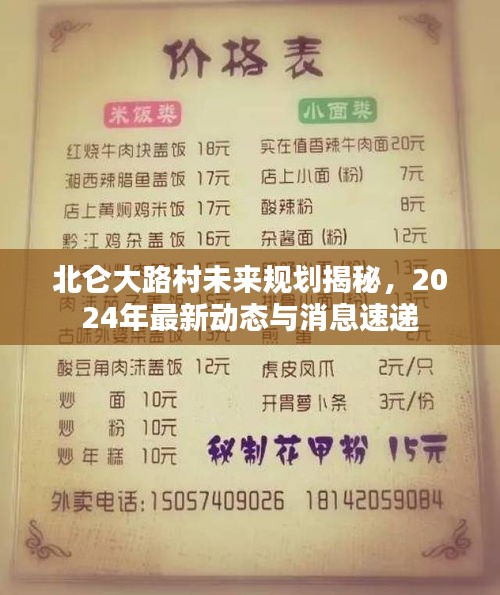 北仑大路村未来规划揭秘，2024年最新动态与消息速递
