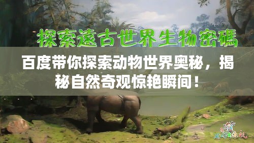 百度带你探索动物世界奥秘，揭秘自然奇观惊艳瞬间！